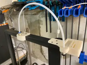 Ender V3 SE Tool Holder update with filament guide PC4-М10x1.5