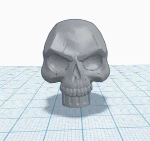 Skull Valve Cap for motorbike, car, bike and other