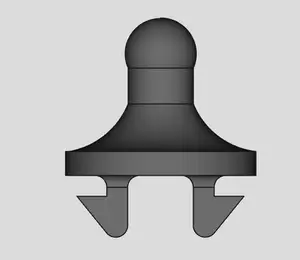 2003 Toyota Gas Tank Ball Joint with clip feature 8mm X 10mm hole