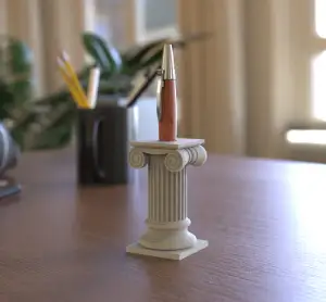 Ionic Column Pen Holder (Pencil Stand)