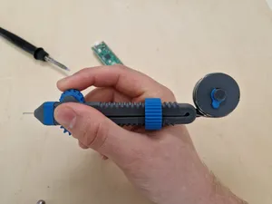 Solder Scroll - Ergonomic, Adjustable Solder Tool