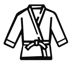 Martial Arts Judo Gi Wall Art