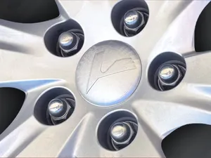 K-Logo Emblem Wheel Cap for Kia & Hyundai Wheel Cover