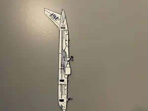 Boeing 757 wall art