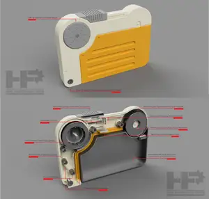 Pip-Boy HOLOTAPE Mk. 1 from Fallout series, w/ highly detailed working interior!