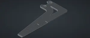 K1 Max Nozzle-Wipe-Holder for CFS upgrade