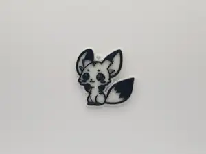 Cute Fennec Fox Keychain