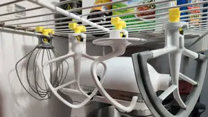 Kitchen Aid Stand Mixer Attachment Holder for Wire Rack Remix