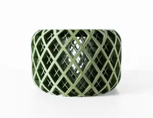 The Noro Orchid Planter Pot with Drainage Tray: Modern and Unique Home Decor for Orchids and Plants | STL File