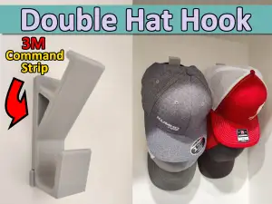 Double Cap/Hat Hook
