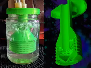 Pickle-Jar Diffuser for Hookah or Dry Herb Vaporizer