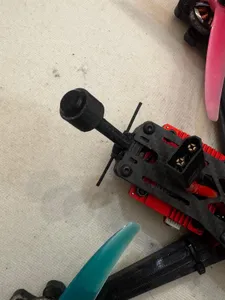 Dual Antenna Mount (ELRS T-Antenna & HDZero U.FL) - Source One V6
