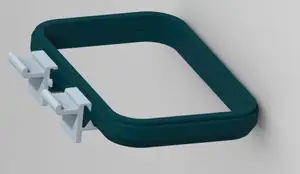 Adaptor for my Trashbagholder to fit it on inside rail for the table of VW California Campervan