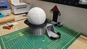 UK Radar dome dice tower