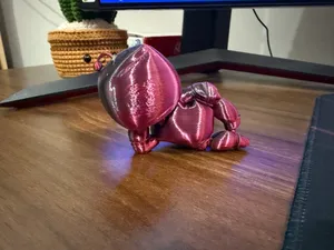 Cute Astrobot lying