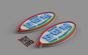SWM - Keychain - Portachiavi - Porte Clès - 钥匙链