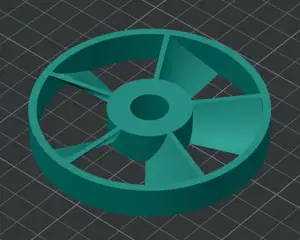 87mm MY1020 brushless motor cooling fan