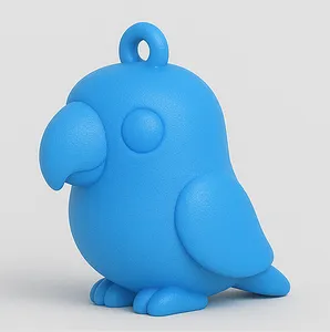 Parrot Keychain