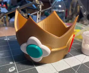 Princess Daisy Tiara Costume