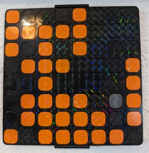 Pixel matrix for textured print sheet