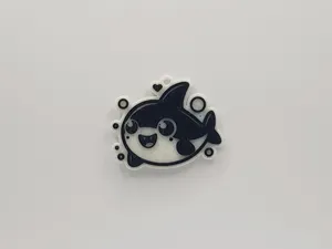 Cute Shark Keychain