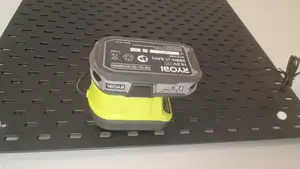 IKEA Skadis/Skådis Ryobi Battery Charger Holder