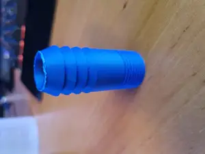 1/2 inch BSPT to 1 inch hose connector / fitting