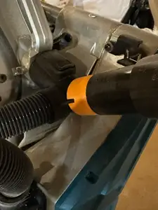 Makita LS1219L miter saw hose adapter