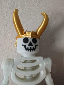 Mega lego skeleton Loki Crown REMIX