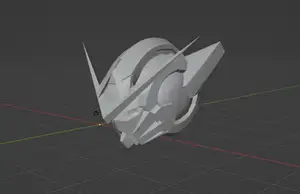 Dummy 13 MS Gundam Exia Head