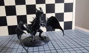 Alduin statue Skyrim