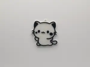 Cute Cat Keychain
