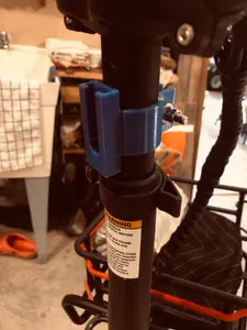 Baofeng UV-9R PRO bike mount for vertical post