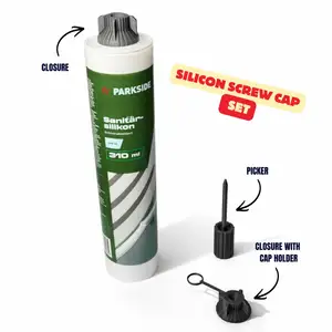SILICON CARTRIDGE SCREW CAP SET / CLOSURE SILICON / DIY / SILICON ACCESSORIES