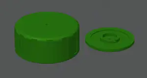 Fuel tank cap for Vari Zongshen engines