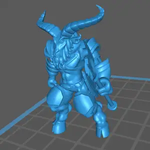 Beastman - Goat-Man - Warrior of Chaos