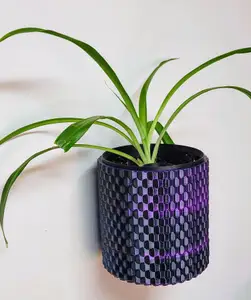 Wall Vase with Integrated Water Distribution System #1