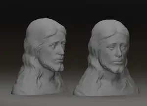 Jesus Christ Bust Sculpture