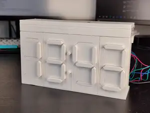 Mechanical Digital Clock (24 hours)