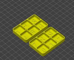 Screw Organizer with order for disassembling