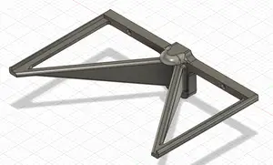 Ender Glass Bed Shelf