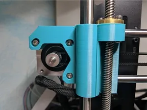 P3STEEL - X motor mount (380mm Anet A8 smooth rods)