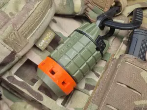 Airsoft grenade 8-shot ring caps