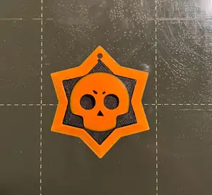 Brawl Stars - logo a přívěšek