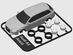 Audi A4 Avant kit card