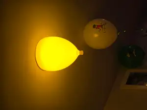 VASE MODE Floating Balloon Great for a Recessed Light Shade or Decoration | Birthday Decor