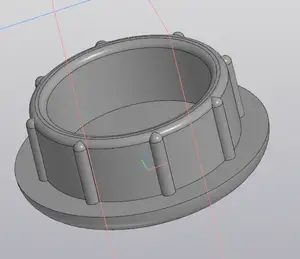 Bolt plug for office and gaming chair