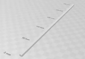 Separating guide for scrapbooking