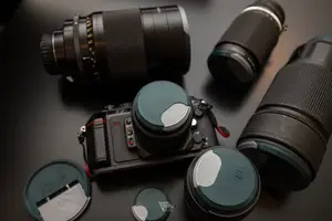 Single Press Lens Cap