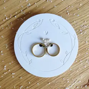 Wedding Ring Holder Mold (For Casting)